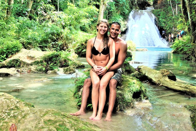 Private Blue Hole & Secret Falls Day Trip Plus Shopping From Montego Bay Hotels - Hiking to Secret Falls