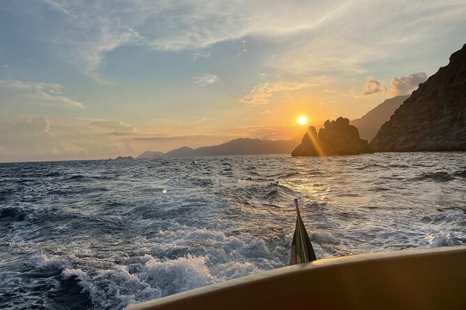 Private Boat Tour at Sunset on the Amalfi Coast - Private Transportation