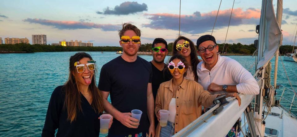 Private Sail Cruise Around Miami Waterfront - US Coast Guard Captain Fee