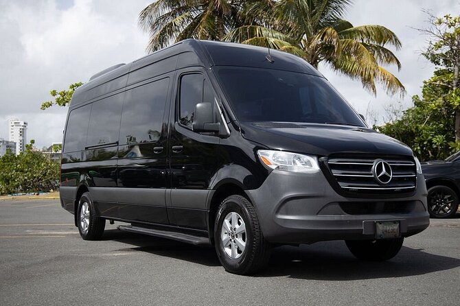 Puerto Rico Island Wide Private Transfers, 14Pax Lux Sprinter Van - Vehicle Amenities