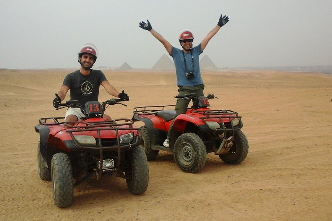 Quad Bike Trip At Desert of Giza Pyramids - Confirmation and Pickup Details