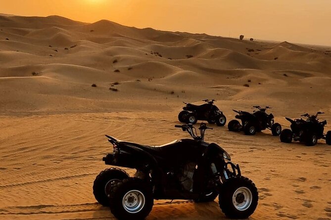 Quad Biking Tour With or Without Pick and Drop(Abu Dhbai ) - Thrilling Desert Exploration