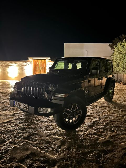 Rent Exclusive Jeep Wrangler 4x4e in Naxos - Frequently Asked Questions