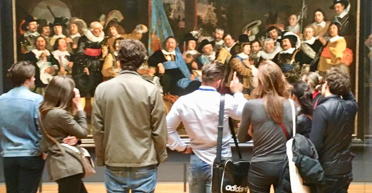 Rijksmuseum Guided Tour With Entry Ticket (8 Guests Max) - Timed Entry Ticket to Rijksmuseum