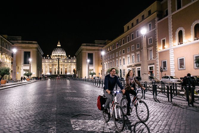 Rome By Night Bike & E-Bike Tour - Bike Tour Highlights