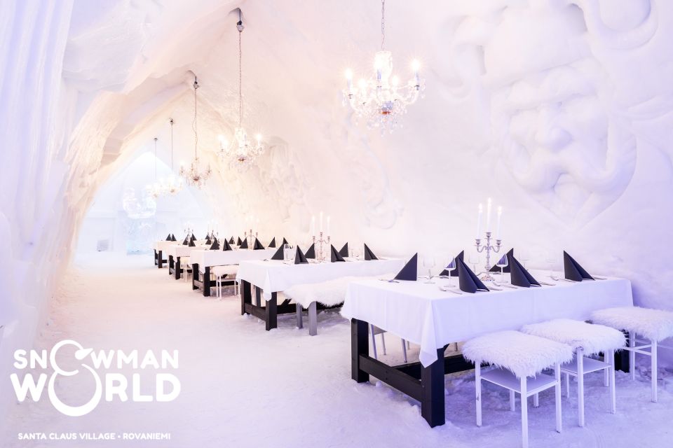 Rovaniemi: Snow Restaurant Dinner Tour - Dessert Course Highlight