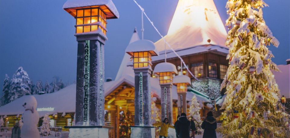 Rovaniemi: Trip to Santa Claus Village With Hotel Transfer - Shopping for Handcrafted Goods