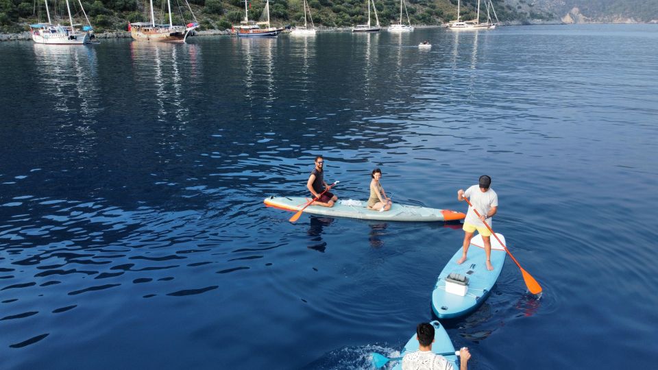 Sail Turkey: Fethiye to Olympos Gulet Cruise - Relaxing at Blue Lagoon