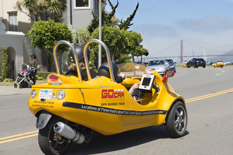 San Francisco: 3-Hour Early Bird GoCar Tour - Exploring Iconic San Francisco Sights