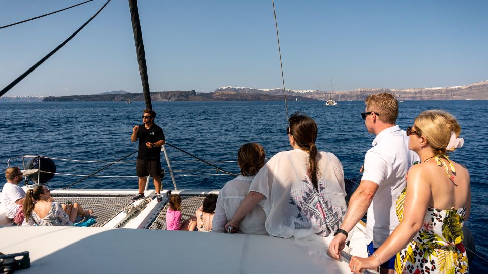 Santorini: Sailing Catamaran Yacht Cruise With Food & Drinks - Customer Feedback