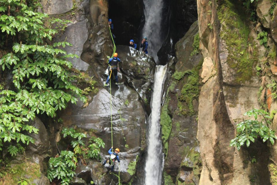 Sao Miguel: Salto Do Cabrito Guided Canyoning Experience - Scenic Views and Lush Vegetation