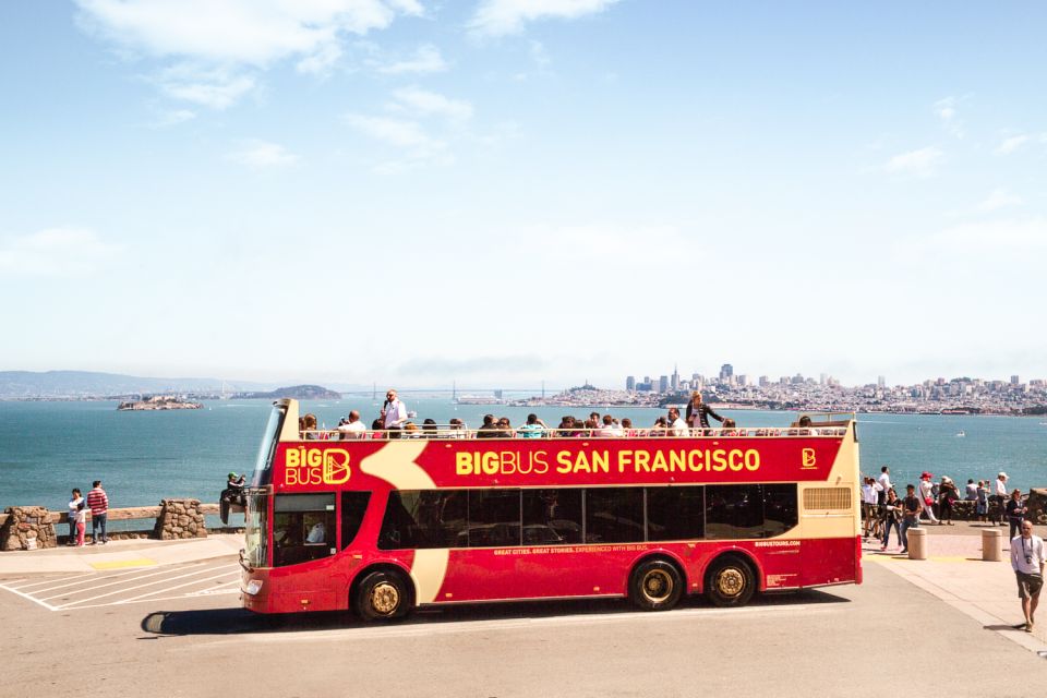 SF: 1-Day Hop-On Hop-Off Tour & Golden Gate Bay Cruise - Golden Gate Bay Cruise