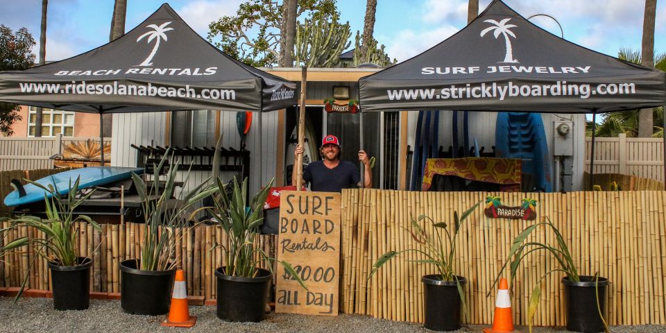 Solana Beach: Surfboard Rentals - Water Quality Assurance