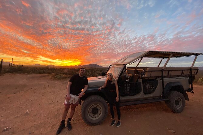 Sonoran Desert Jeep Tour at Sunset - Booking and Availability