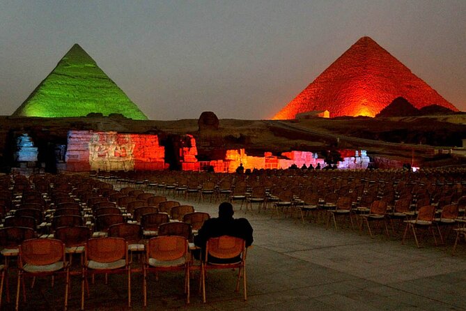 Sound and Light Show at the Pyramids From Egypt - Spectacular Photo Opportunities