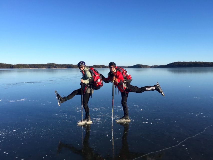 Stockholm: Skating on Natural Ice Introductory Tour - Round-Trip Transportation