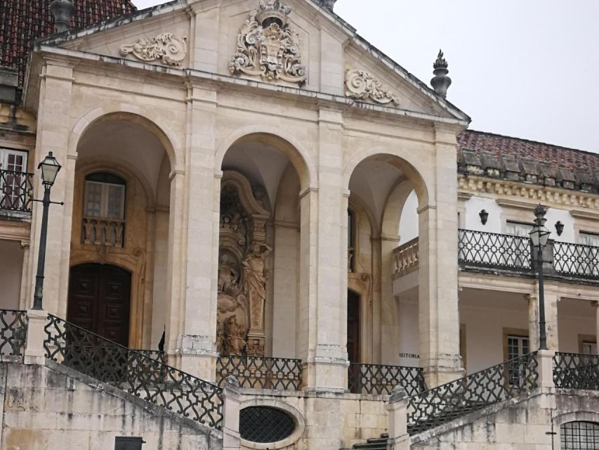 Streets and University Coimbra and Convent of Christ Tomar - Lunch in Tomar