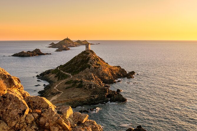 Sunset in Corsica at the Sanguinaires Islands - Additional Information