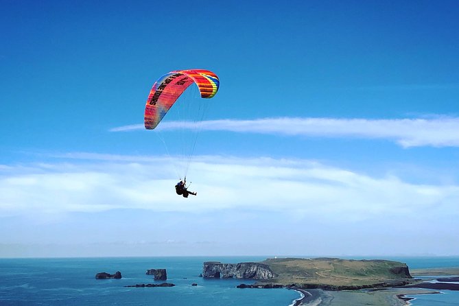 Tandem Paragliding Flights From Vik - Views to Expect