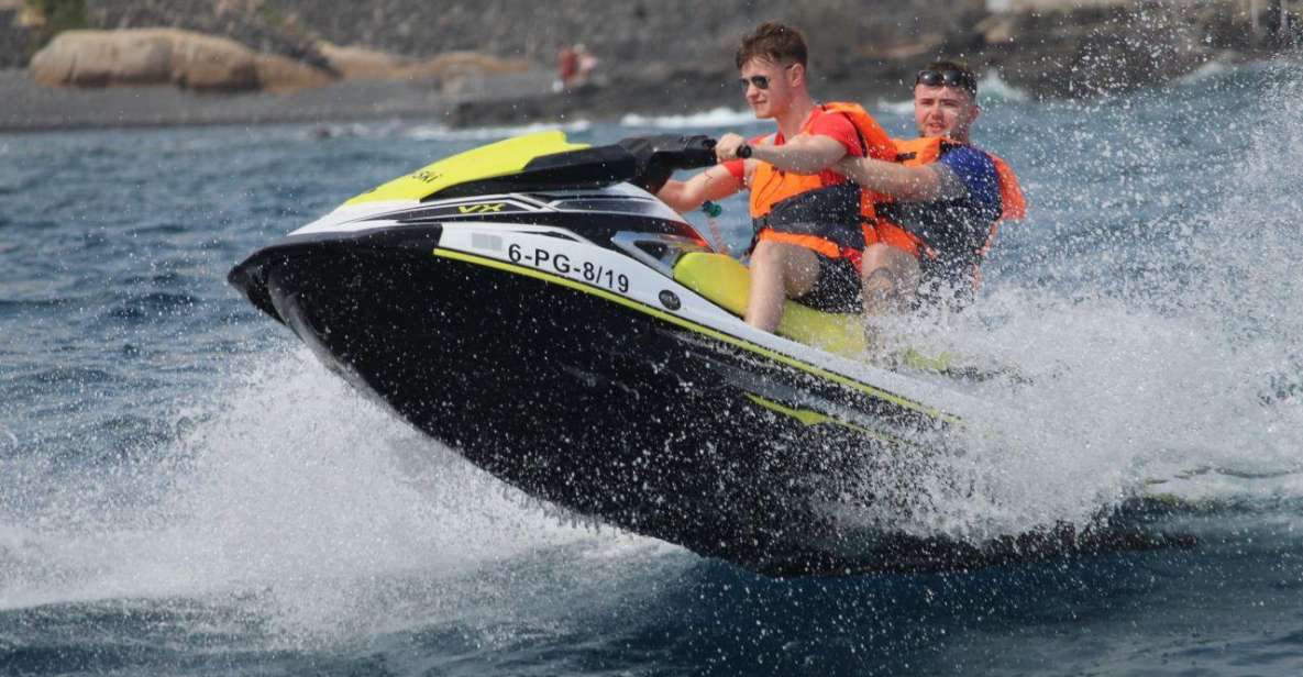 Tenerife: Jet Ski Guided Tour Discover the Coastline - Meeting Point and Logistics