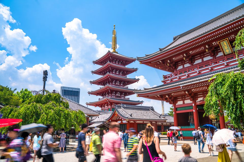 Tokyo: Asakusa Guided Tour With Tokyo Skytree Entry Tickets - Guided Exploration and Activities