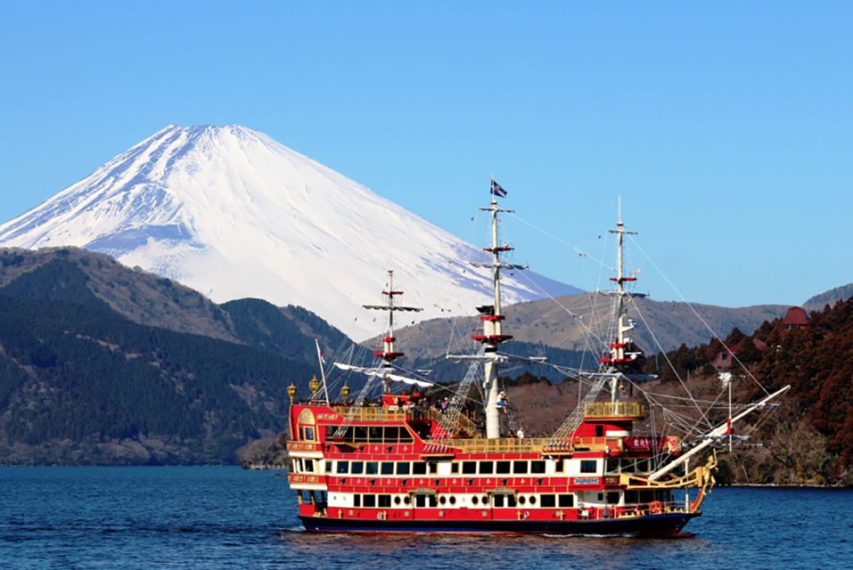 Tokyo: Hakone Fuji Day Tour W/ Cruise, Cable Car, Volcano - Cruise on Lake Ashi