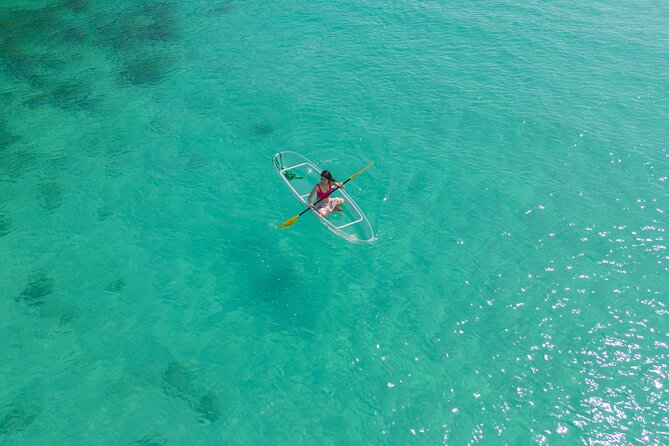 TRANSPARENT KAYAKING or SUP-ing AROUND ISLANDS - Experience Highlights