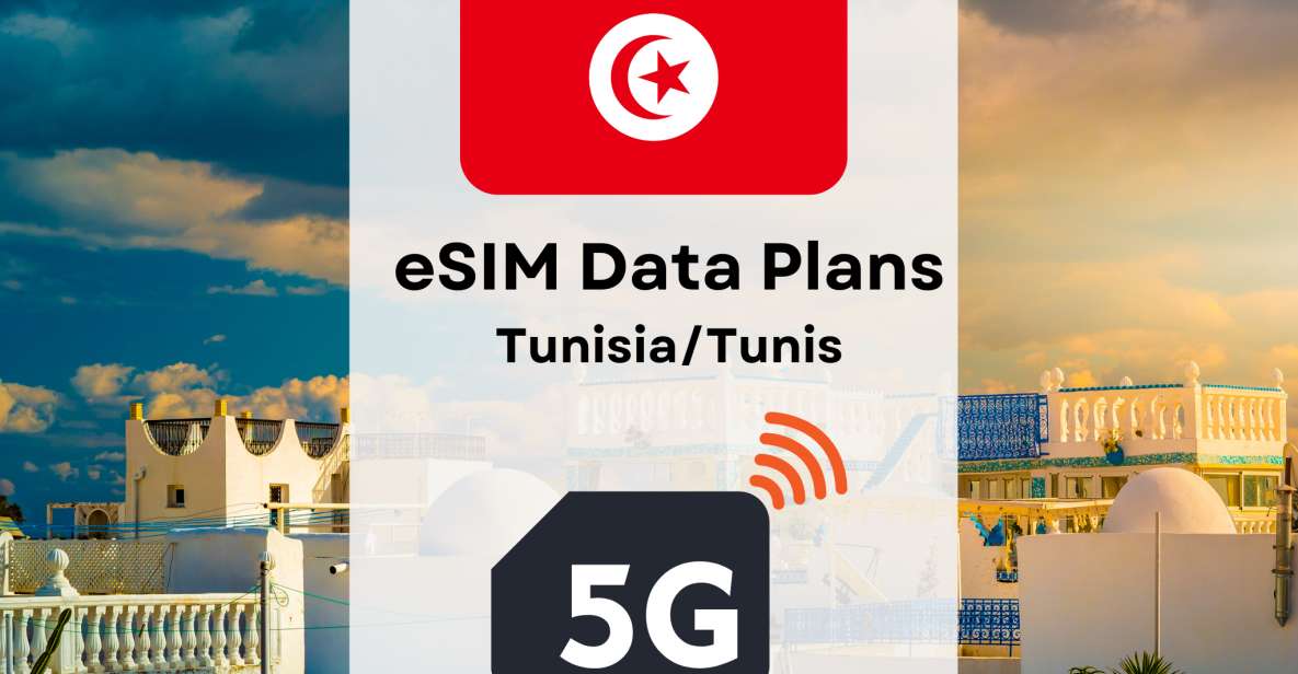 Tunis: Example Internet Data Plan for Tunisia 4G/5G - Pricing and Savings