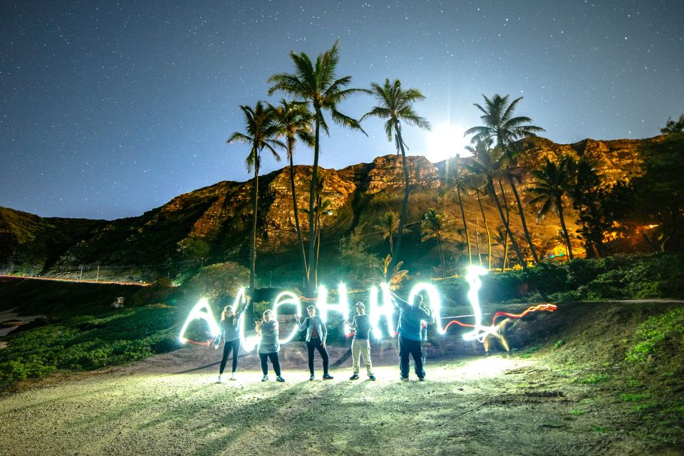 Unique Honolulu Sunset and Light Painting Tour - Experience Details