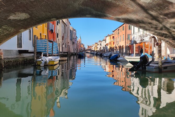 Unveiling Chioggia's Charm By Boat - Life Jackets and Sun Awning