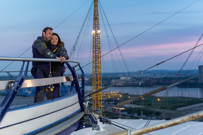 Up at The O2 Twilight Climb - Skyline Views After Dark