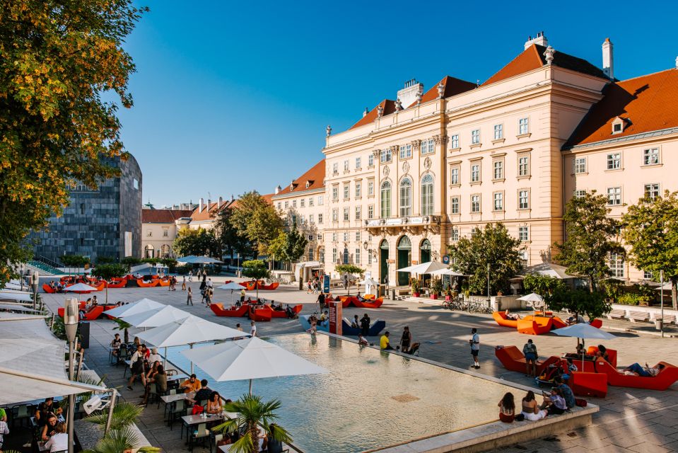 Vienna: Walking Tour of the Museumsquartier With Guide - Visiting the Mumok Museum