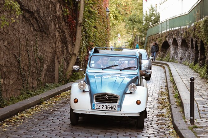 Vintage 2CV Adventure: 1 Hour 30 Min Paris Secrets Tour - Additional Information