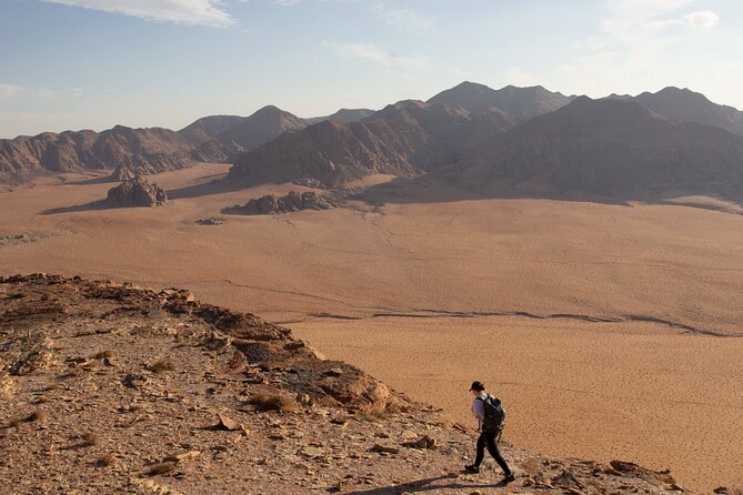 Wadi Rum: Mountain Hike With Lunch & Scenic Valley Tour - Hike to Jebel Um Ad Dami