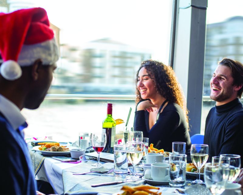 Washington DC: Christmas Eve Gourmet Brunch or Dinner Cruise - Festive DJ Entertainment and Decor