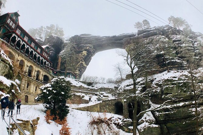 Winter Fairytale The BEST of Bohemian & Saxon Switzerland Hiking Tour - Getting to the Tour