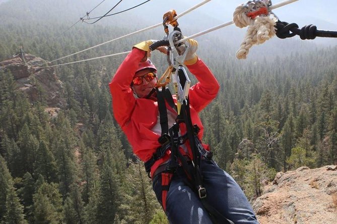 Woods Course Zipline Tour in Seven Falls - Highly Rated Customer Experiences