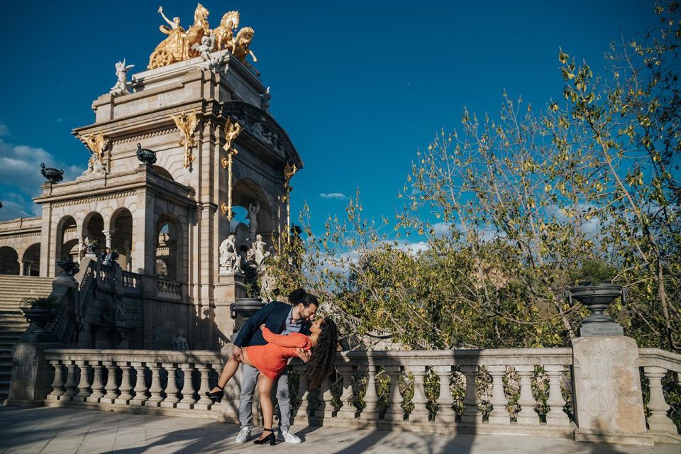 Write Your Love Story in Barcelona, Ciutadella Park Edition - Delivery of Edited High-Resolution Photos