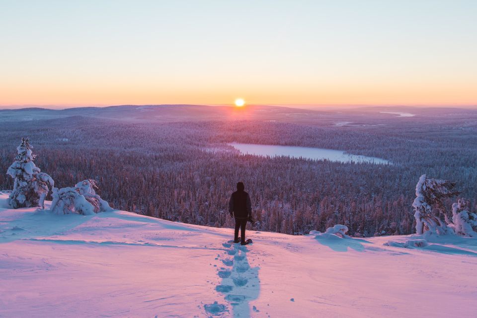 Ylläs: Forest Hike With Snowshoes and Campfire Snacks - Transfers