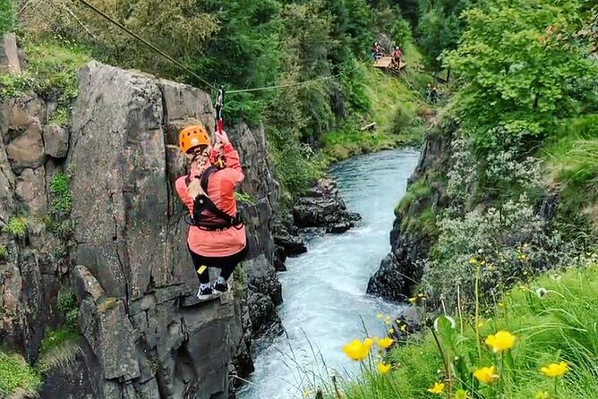 Zipline Adventure Through Glerargil River Canyon in Akureyri Town - Meeting and Pickup