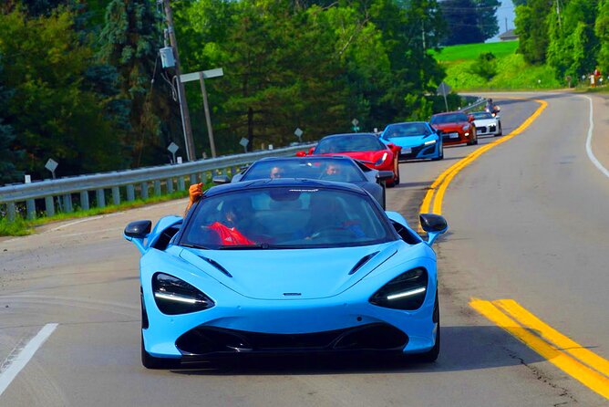 6 Hour Exotic Car Tour Driving 6 Super Cars + Lunch - Key Points