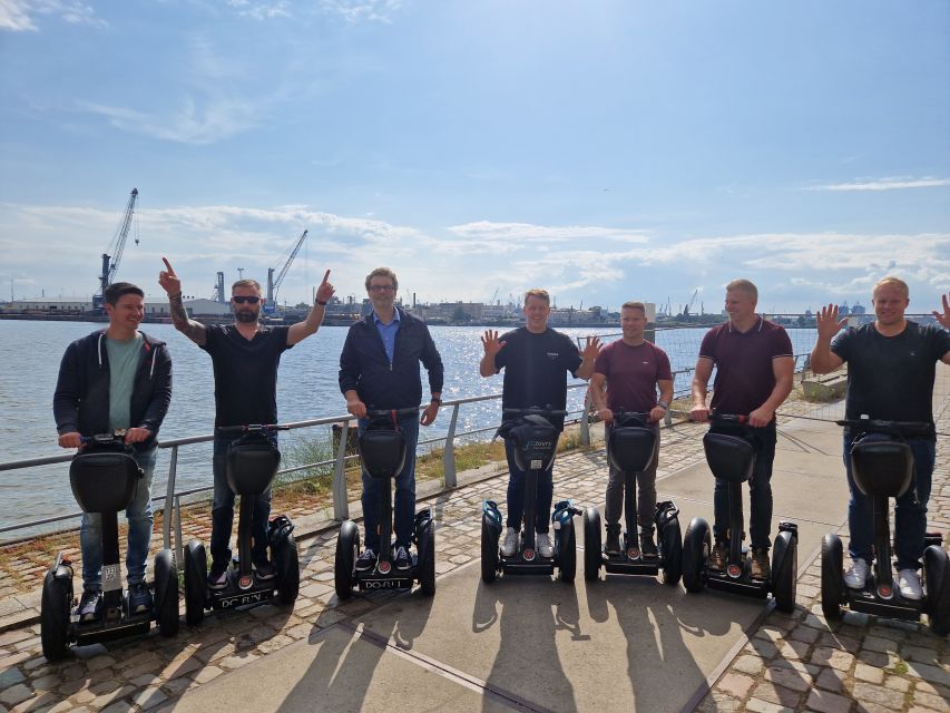 3 Hours Hamburg Segway Tour - Practicing on the Segway