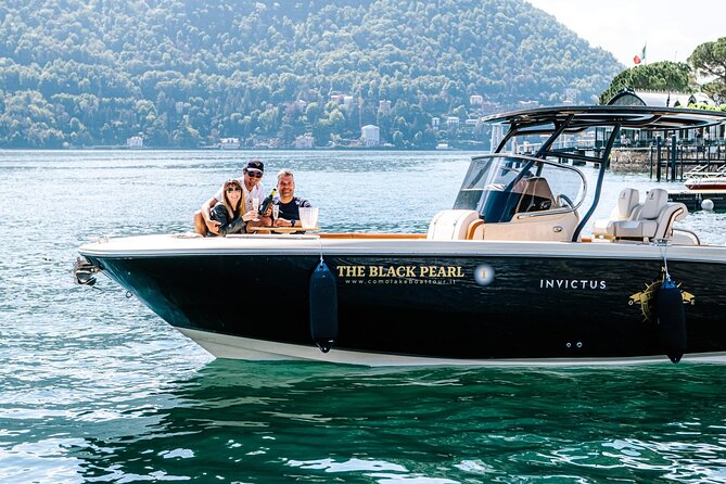 4H Private Cruise Lake Como Tender Yacht Invictus 5 Pax - Confirmation and Additional Details