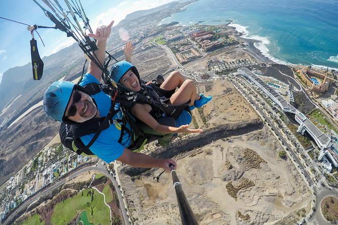 Acrobatic Paragliding Tandem Flight in Tenerife South - Spectacular Views of Tenerife