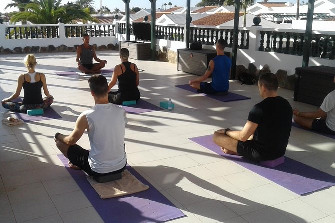 Aerial Yoga Experience in Maspalomas, Spain - Activity Duration and Ending