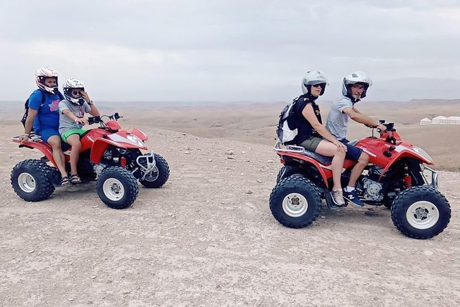 Agafay Half Day Rocky Desert Experience – Quad Bike & Camel Ride - Group Size Limit