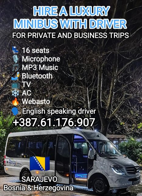 Airport Transfers & Private Tours With Luxury Minibus Bosnia - Client Trust and Satisfaction