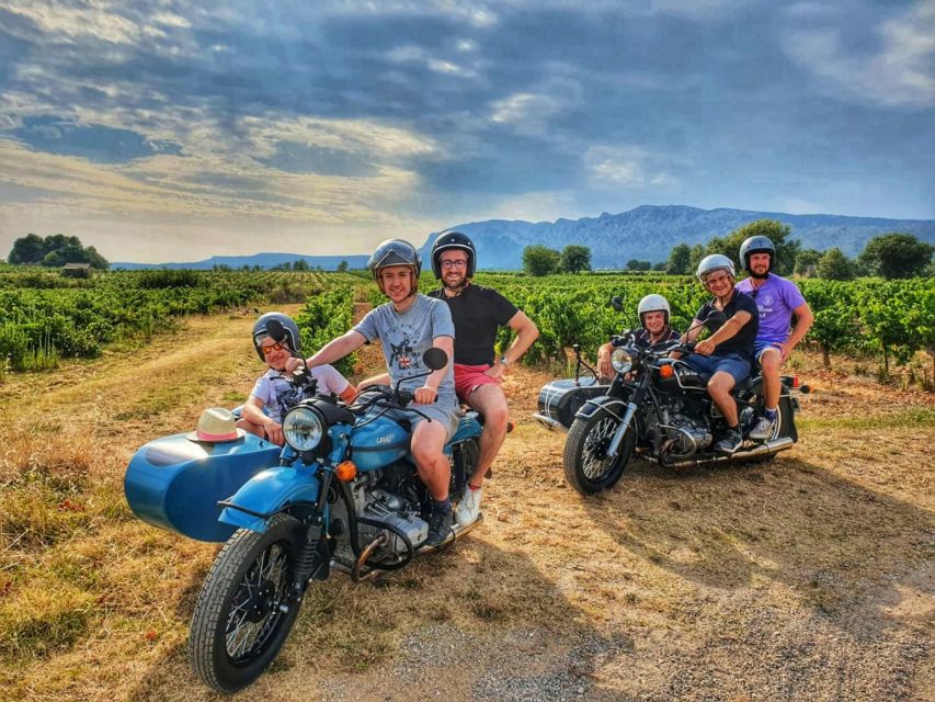 Aix-en-Provence: Wine or Beer Tour in Motorcycle Sidecar - Frequently Asked Questions