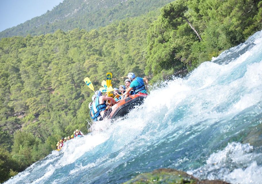 Alanya/City of Side: Canyoning, Rafting and Ziplining Tour - Canyoning Exploration