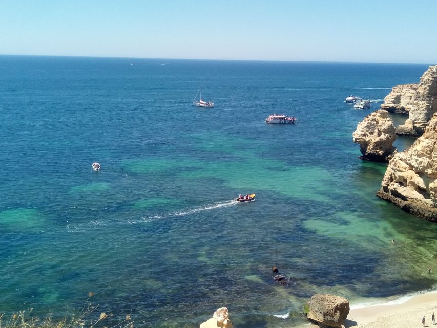 Albufeira: Benagil Caves & Senhora Da Rocha Tour by Tuk Tuk - Explore Benagil Caves